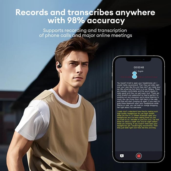 🏆LETZTER TAG SALE 70% RABATT⏰AI Translation T26 Pro Kabellose Bluetooth-Ohrhörer