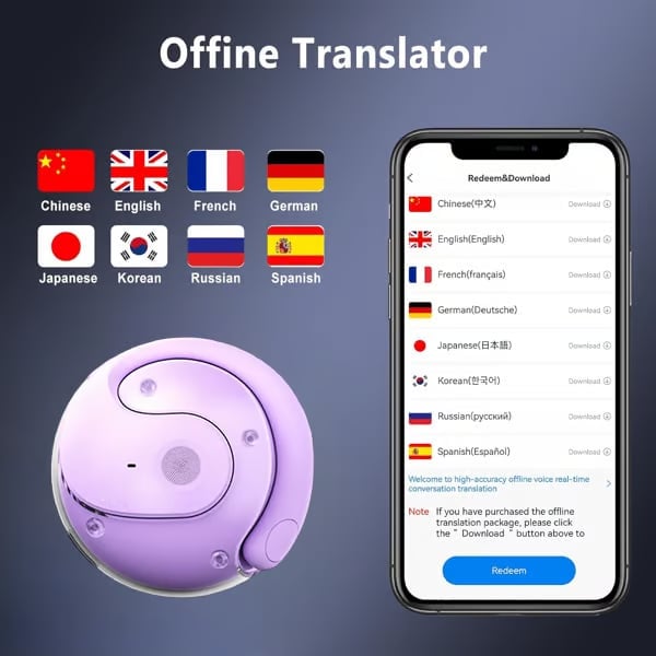 🏆LETZTER TAG SALE 70% RABATT⏰AI Translation T26 Pro Kabellose Bluetooth-Ohrhörer