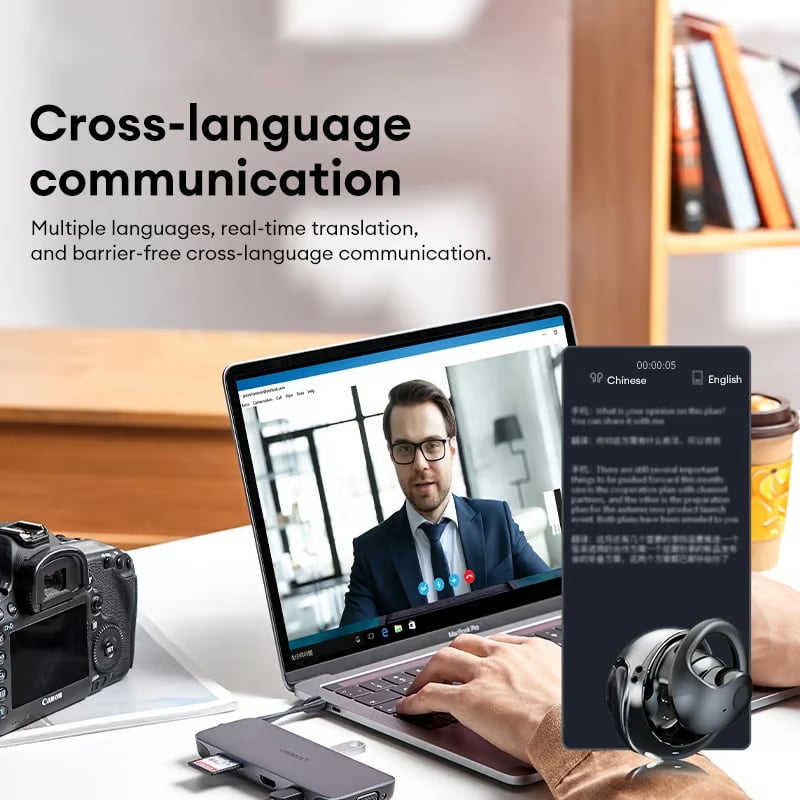 🏆LETZTER TAG SALE 70% RABATT⏰AI Translation T26 Pro Kabellose Bluetooth-Ohrhörer