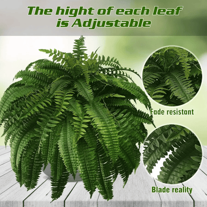 Last Day 75% OFF🌿UV Resistant Lifelike Artificial Boston Fern