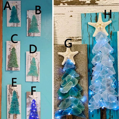 🌲Early Christmas Special 50% OFF🌲DIY Sea Glass Christmas Tree